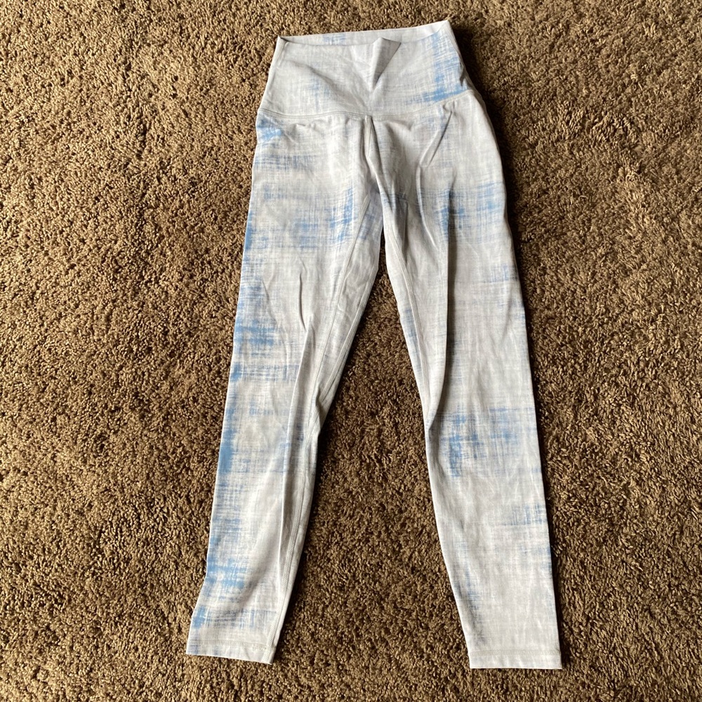 Alainah Allure Legging - Blue and white